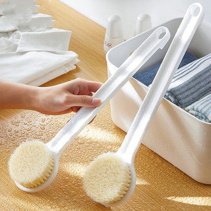 Japanese-style Long Handle Soft Wool Nylon Bath Body Brush