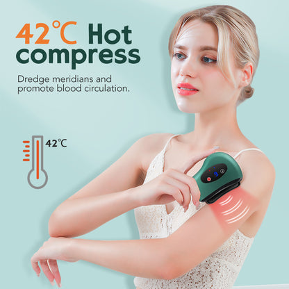 Heating Vibration Back Facial Massager